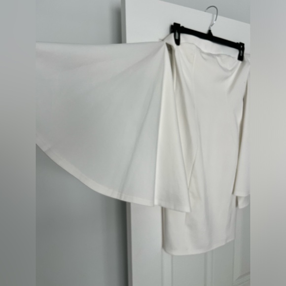 Joyfunear Off Shoulder Split Sleeve Bodycon Dress - Picture 4 of 5